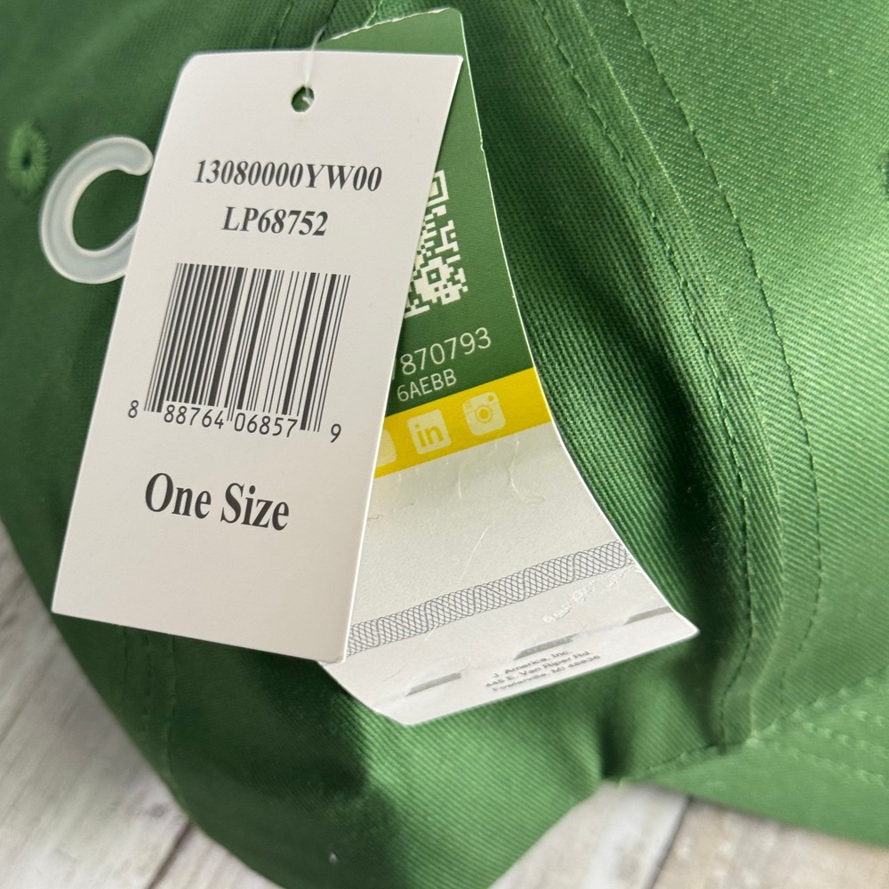 John Deere Green Everglades‎ Equipment Group Logo Baseball Cap Hat LP68752 NEW - Picture 6 of 6